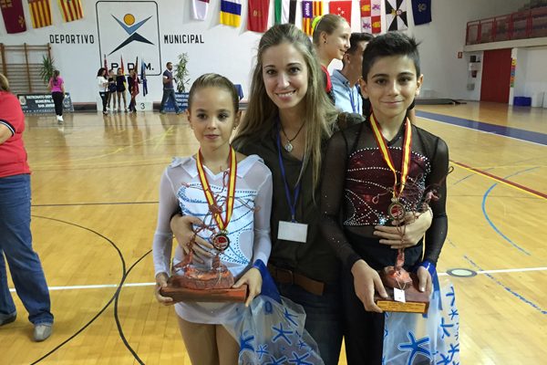 Una pareja infantil, campeona de España