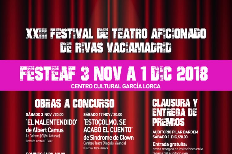 Compañías seleccionadas en el Festeaf 2018.