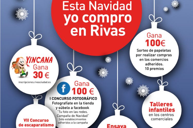 Campaña de Navidad en comercios de Rivas
