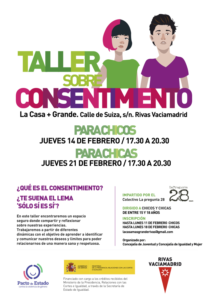 Taller para aprender y reflexionar sobre consentimiento