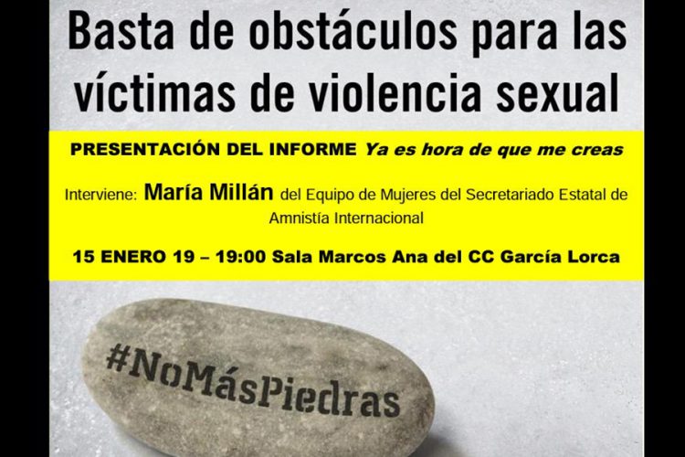 Informe de Amnistía: 'Ya es hora de que me creas'