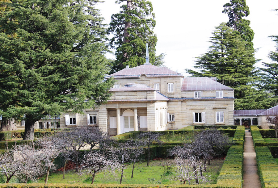 Por los jardines históricos de la Casita del Príncipe