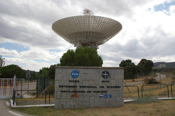 Visita al centro de la NASA en Robledo de Chavela