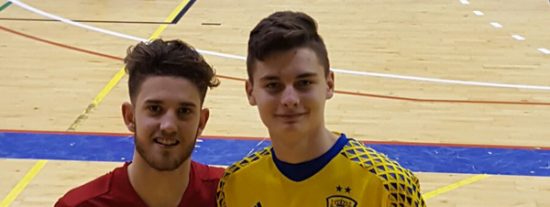 Internacionales con la selección española sub 19