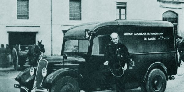 El doctor que llevó la sangre al campo de batalla