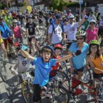 Fiesta de la Bici: escolares dibujan el cartel