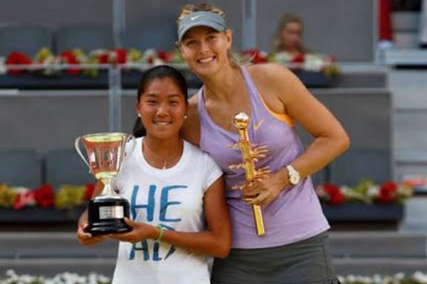Una promesa del tenis español crece en Rivas
