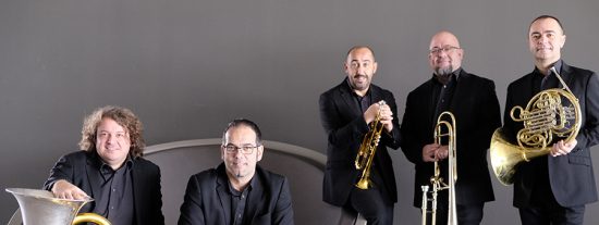 El quinteto Spanish Brass y más, en Santa Cecilia