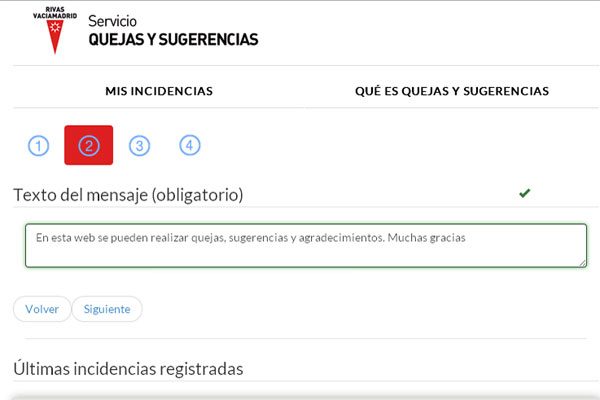 Operativo el Servicio de Quejas y Sugerencias