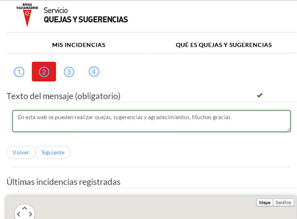 Operativo el Servicio de Quejas y Sugerencias