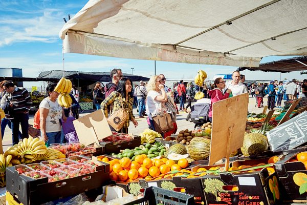Los tres mercadillos de Rivas, ya en funcionamiento