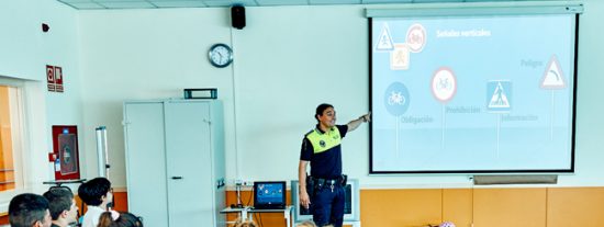 Arranca el programa de Educación Vial en los centros educativos de Rivas