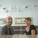 Bocados de las islas griegas en el Babaï Café
