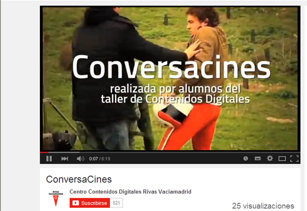 'ConversaCines', vídeo hecho en el Festival de Cine