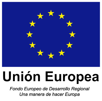 Proyecto cofinanciado al 50% mediante el programa operativo Fondo Europeo de Desarrollo Regional (FEDER) de crecimiento sostenible 2014-2020.