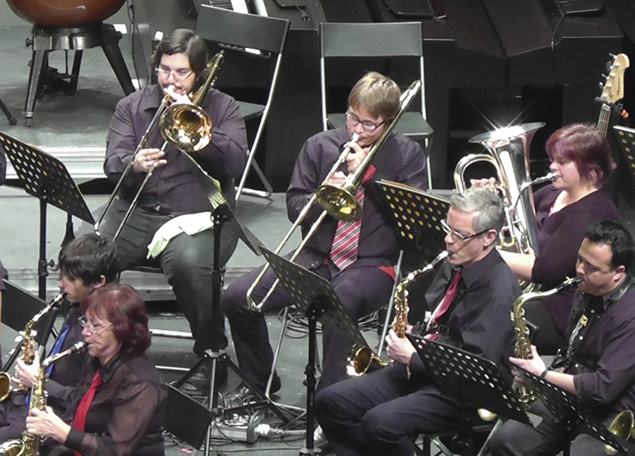Concierto de la banda de la Escuela de Música