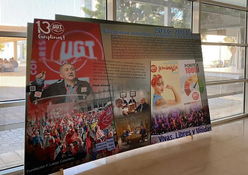Exposición: UGT, 130 años de luchas y conquistas