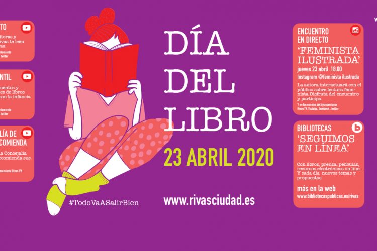Rivas celebra el Día del Libro por internet