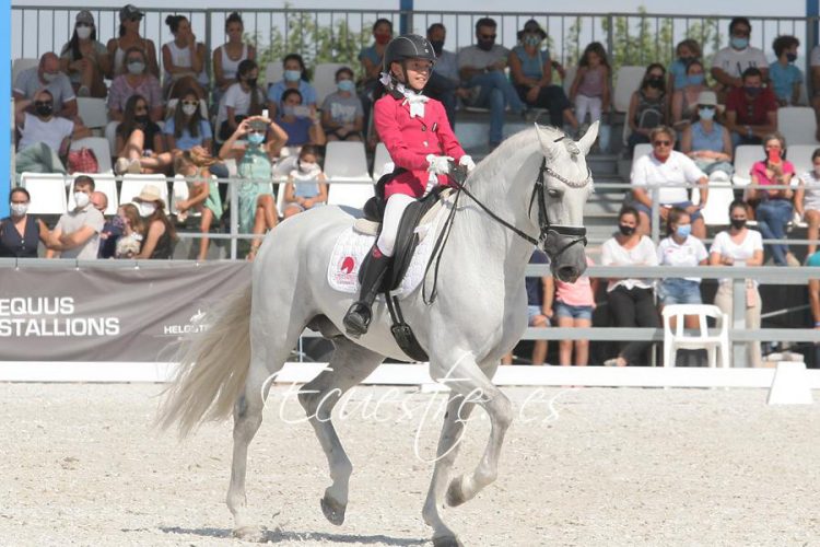 Bronce nacional para Beba, la joven amazona ripense