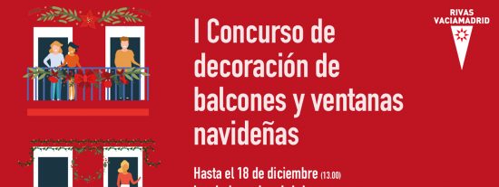 ¿Qué casa de Rivas ha decorado mejor su balcón esta Navidad?