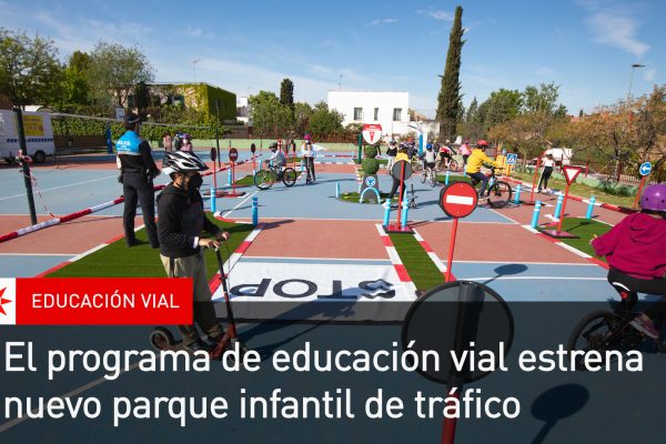 El programa de educación vial estrena nuevo parque infantil de tráfico