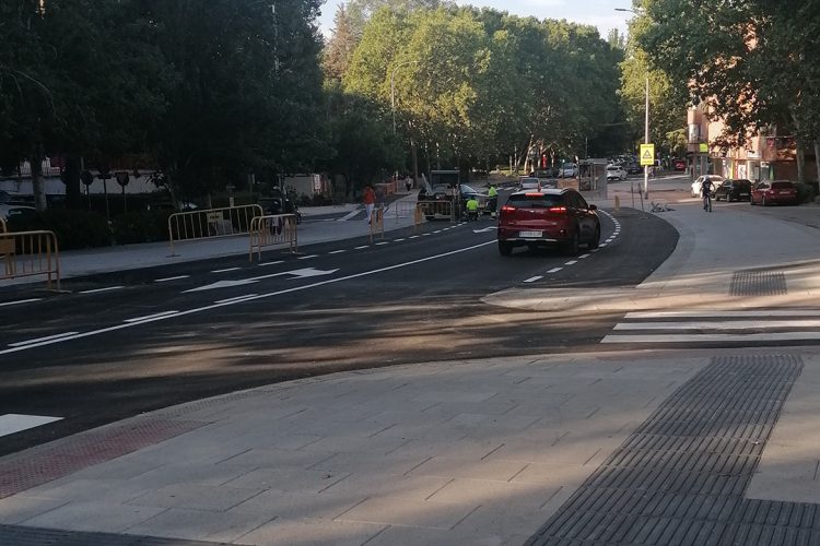 Se reanuda el tráfico en la avenida de Covibar un día antes de lo previsto