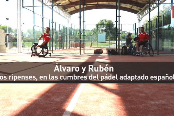 Álvaro y Rubén: en las cumbres del pádel adaptado español