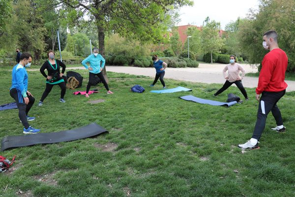Combifitness en los parques: la novedad se consolida