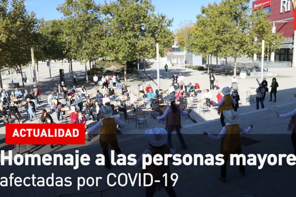 Homenaje a las personas mayores afectadas por COVID-19