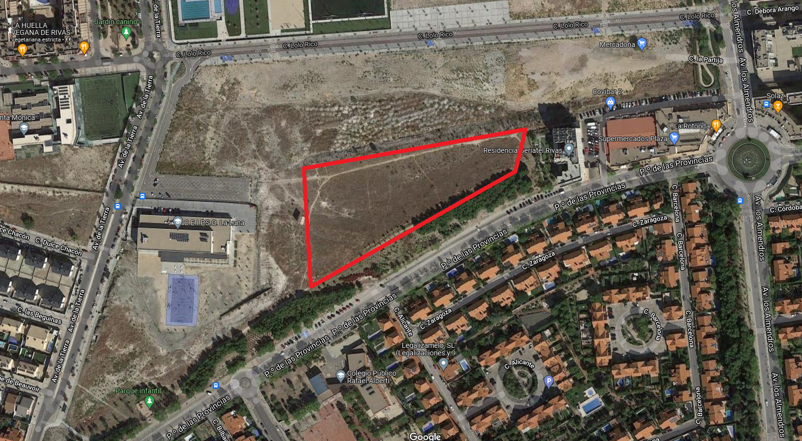 Un parque memorial por las víctimas de la COVID en Rivas: ponle nombre