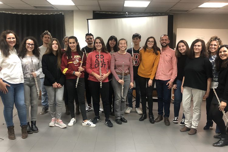 Clases magistrales con la flautista Maggie Lauer y la violinista Emily Davis