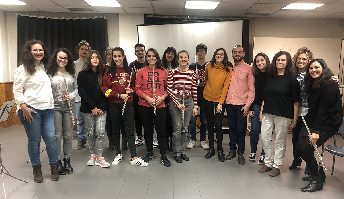 Clases magistrales con la flautista Maggie Lauer y la violinista Emily Davis