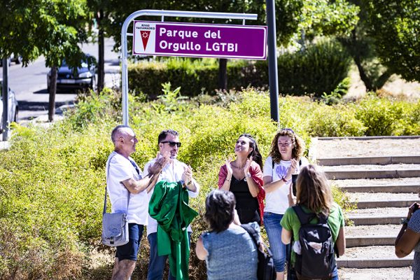 Rivas ya tiene su parque del Orgullo LGTBI