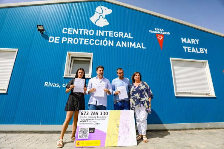 Rivas se suma al proyecto VIOPET para la acogida de mascotas de víctimas de la violencia machista
