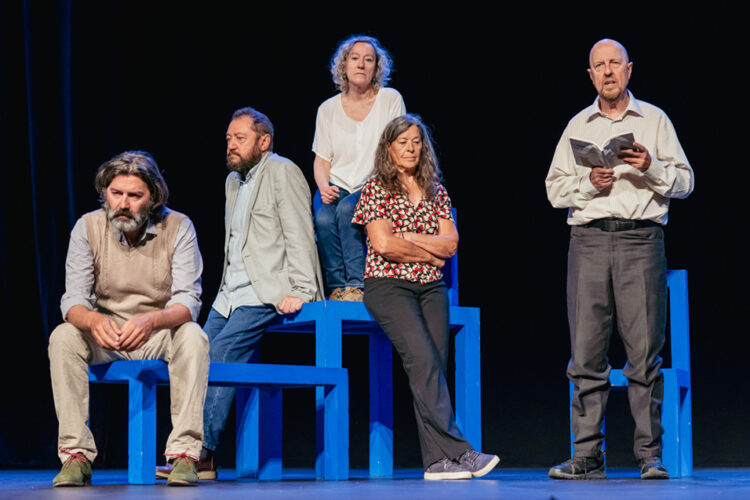 La compañía arancetana Cambaleo, en el Laboratorio Teatral
