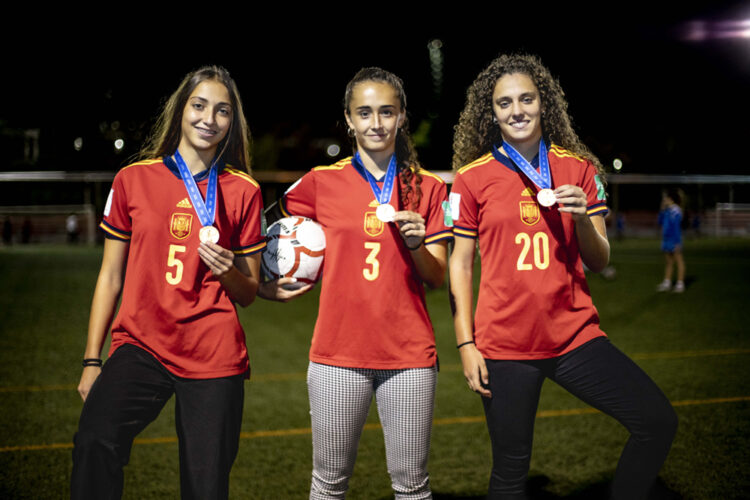 Futbolistas de oro: tres ripenses, campeonas del mundo con España