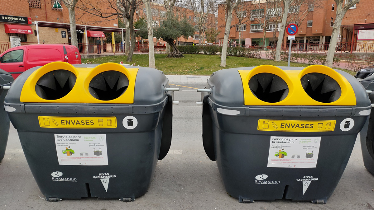 ¿Qué barrio de Rivas reciclará más envases?