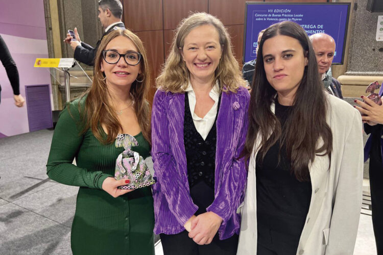 Rivas, premiada por el Ministerio de Igualdad por su política contra la violencia de género