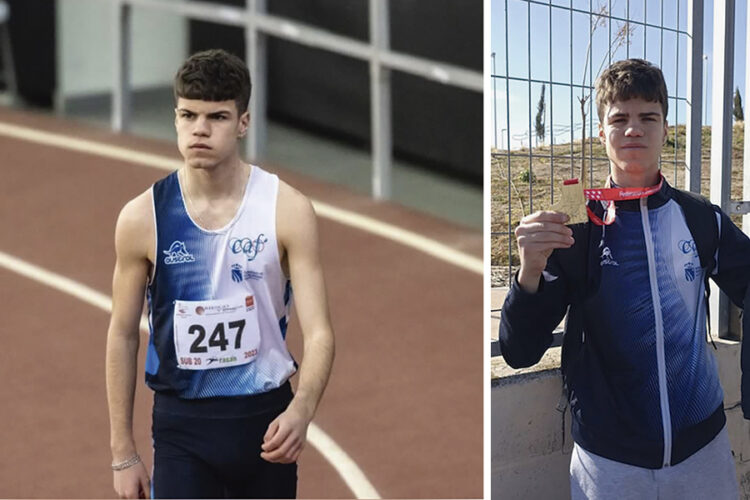 Marcos Hernansanz, campeón de Madrid sub 20 en 800 metros