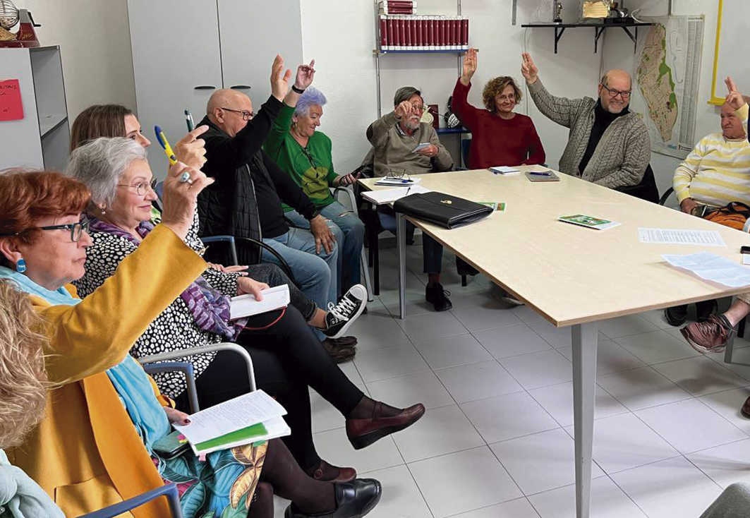 Los centros de mayores eligen a su consejo rector