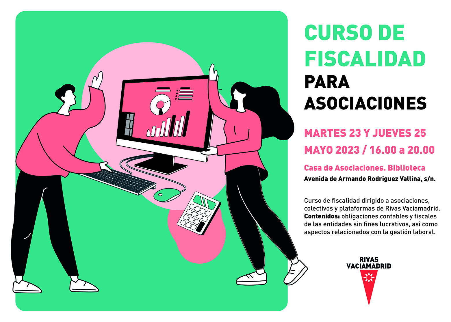 Curso gratuito de fiscalidad para asociaciones