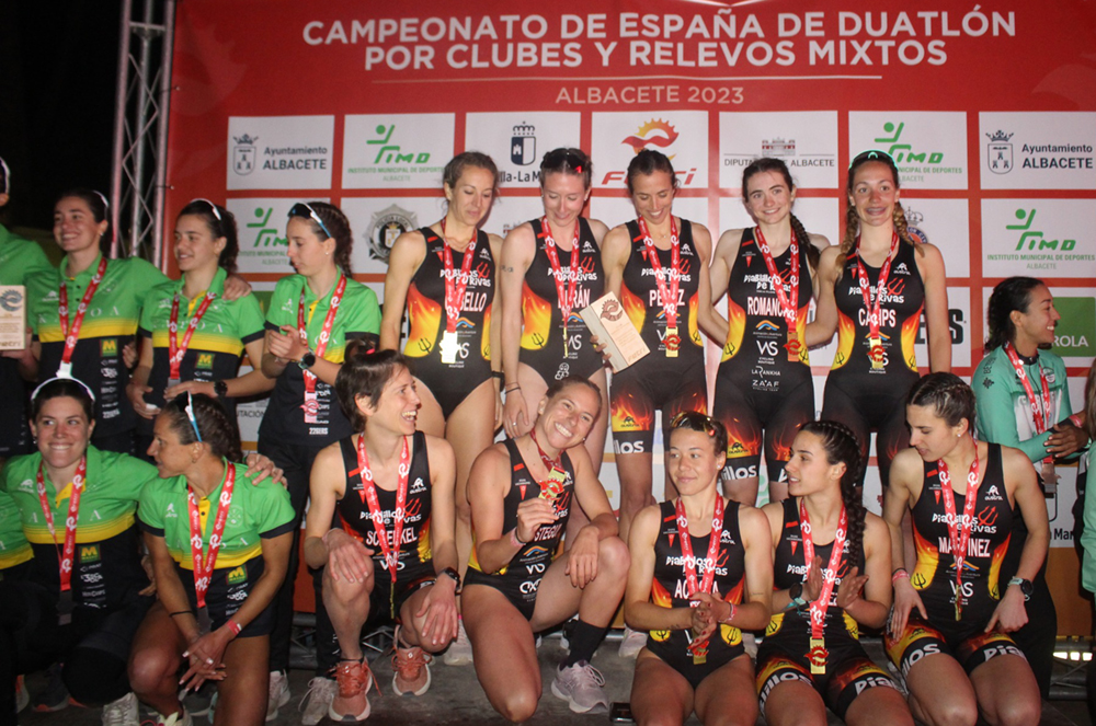 Campeonas de la Liga Nacional de Clubes de Duatlón