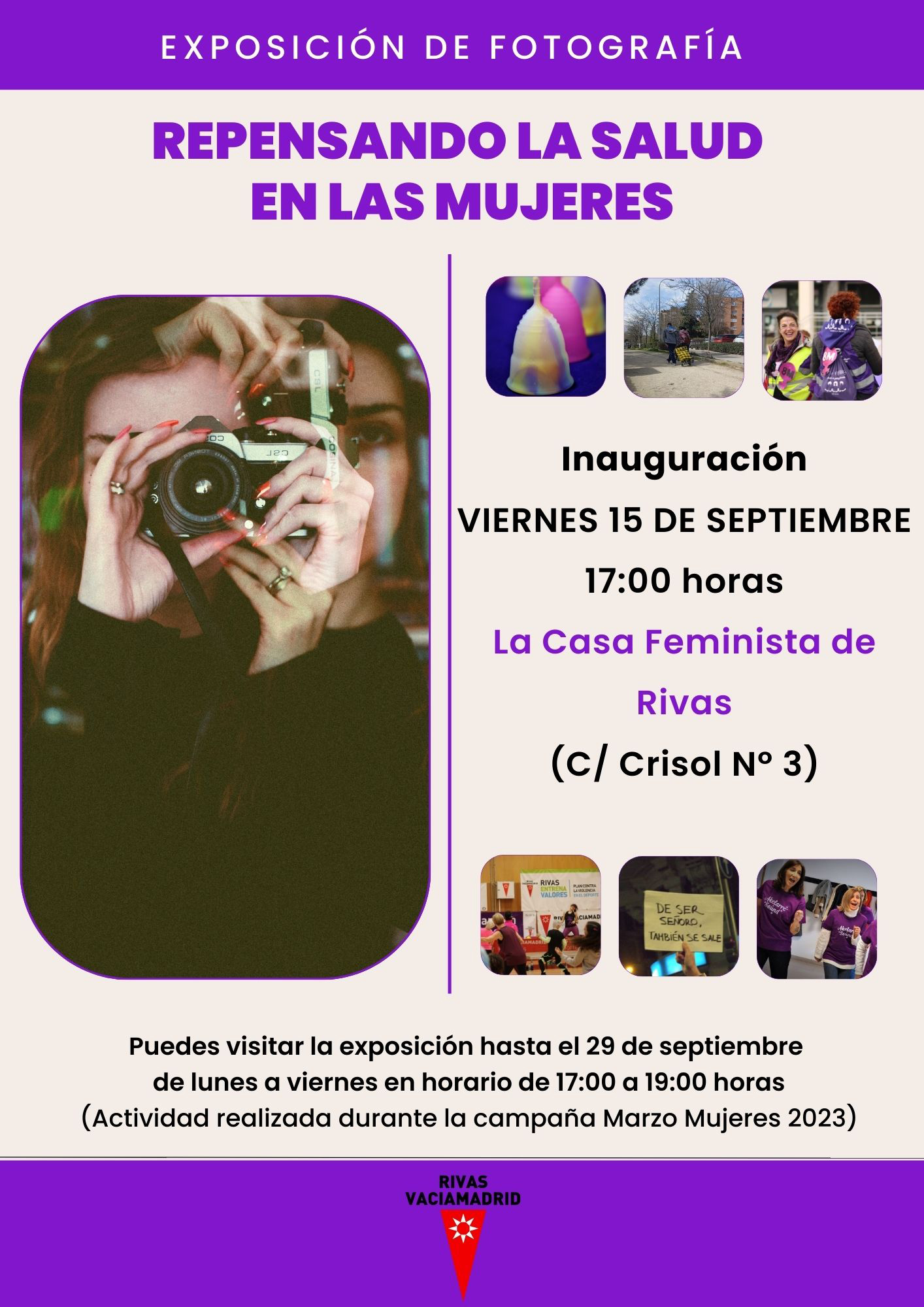 Exposición fotográfica en la Casa Feminista