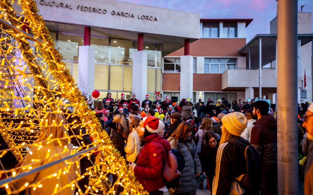 Rivas enciende sus luces de Navidad