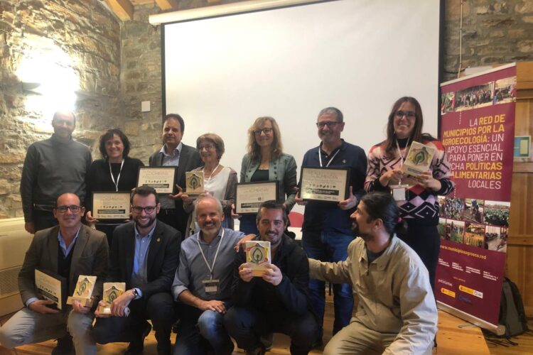 El Soto del Grillo, premiado en la Red de Municipios por la Agroecología
