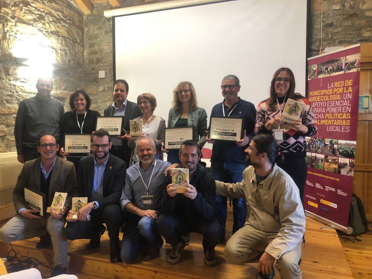 El Soto del Grillo, premiado en la Red de Municipios por la Agroecología