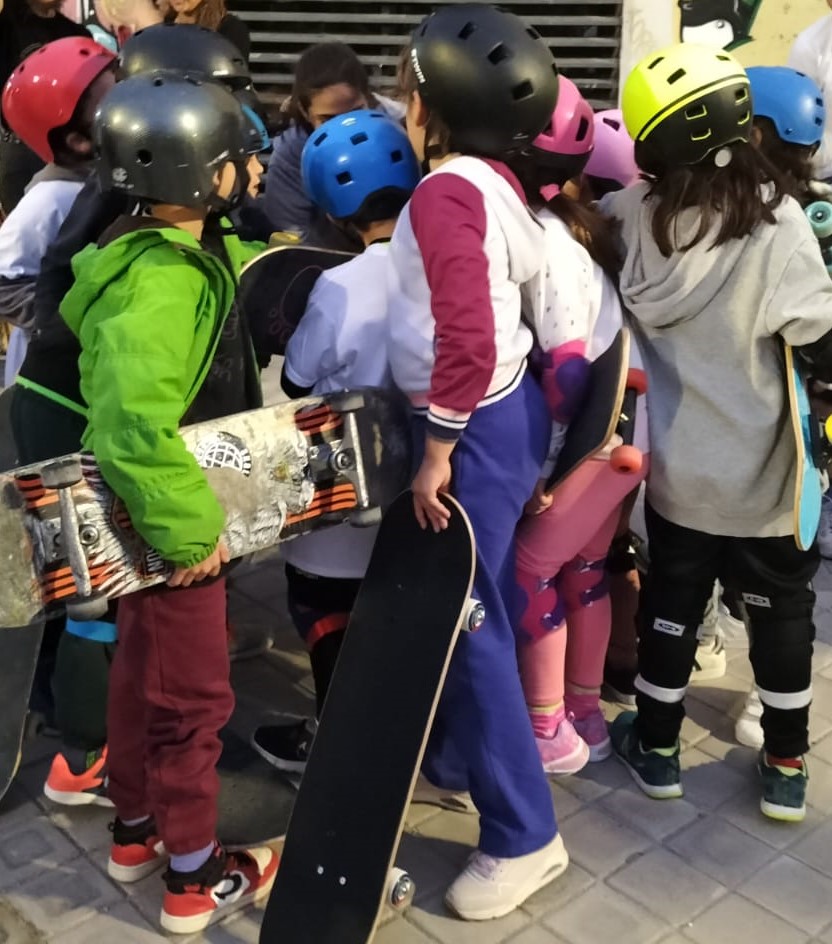 Deporte urbano infantil