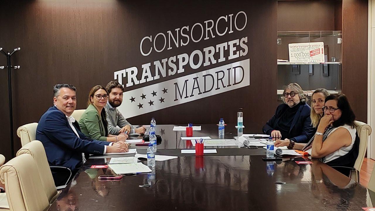 Rivas traslada al Consorcio Regional mejoras para el transporte público