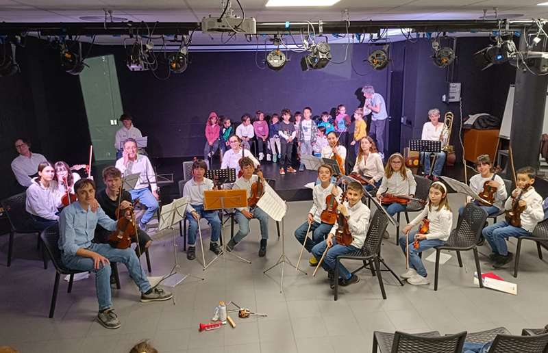 Concierto de las escuelas de música de Rivas y Robledo de Chavela