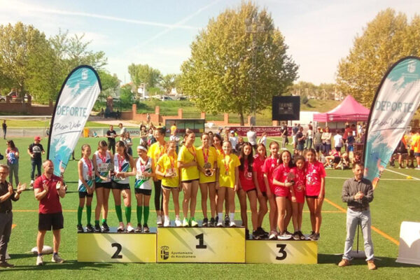 Rivas gana tres oros y dos platas por equipos en el Campeonato de Madrid de cross escolar